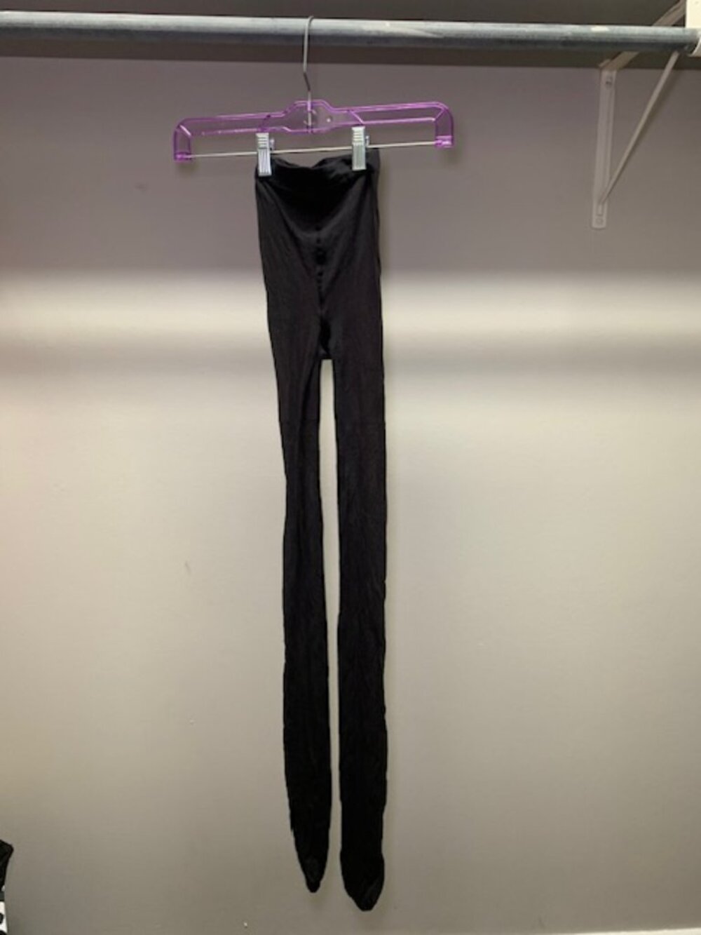 Joyspun Black Sheer Tights – M Soft Stretch Everyday Essential